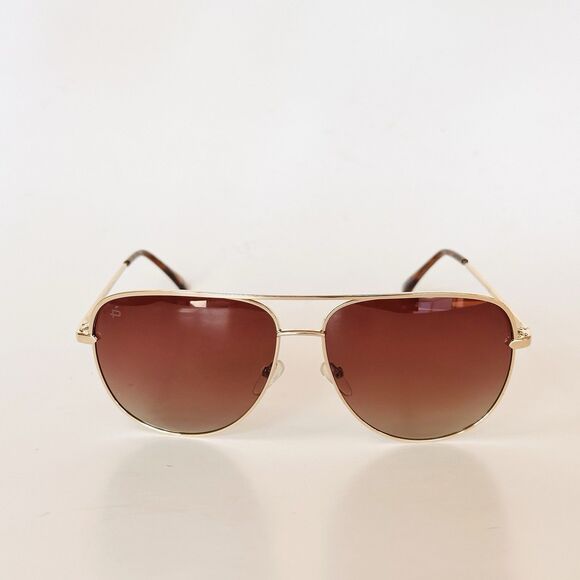 Prive Revaux Stunt Man Rose Gold Aviator Polarized Sunglasses 62-14-140 main image 11